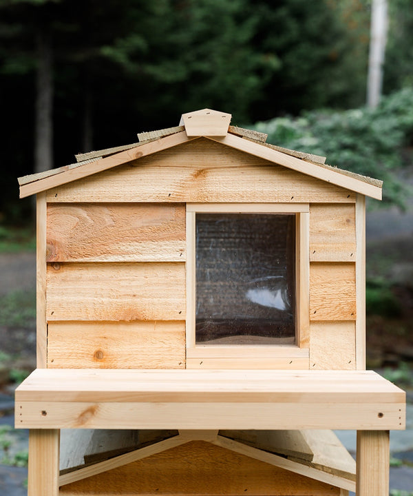 Outdoor Double Decker Cat House